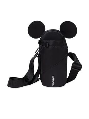 Disney Corkcicle Mickey Mouse Ears Black Sling Crossbody Bag NWT